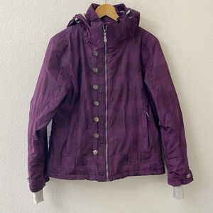 Turbine Boardwear Ski Jacket Womens Size Medium Purple Snowboard